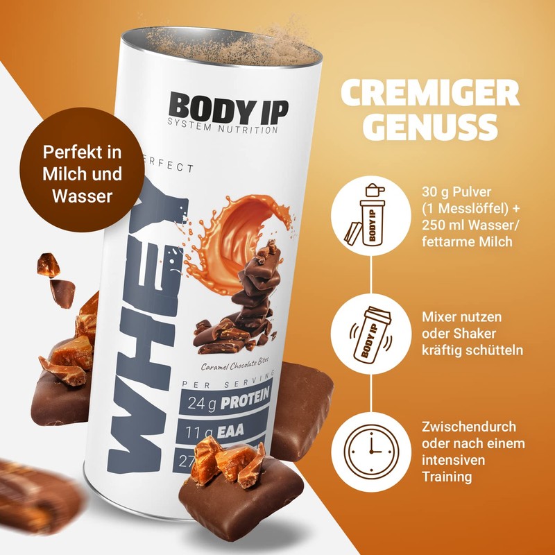 Body IP Simons Perfect Whey Protein Powder for Muscle Building,