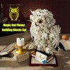 BDYDT Animal Magic Owl Flower Building Blocks Set，Suitable for Adults