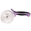 Mercer Culinary Millennia Pizza Cutter with Purple Handle, 4-Inch Wheel,