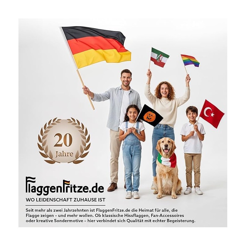 Flaggenfritze Portugal Sweatbands with Free Sticker, Set of 2, Each