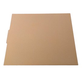 3D Printer Build Plate PEI, 500x500mm Textured Magnetic Bed Platform, Excellent Print Quality for PLA, ABS, PETG, TPU, PC