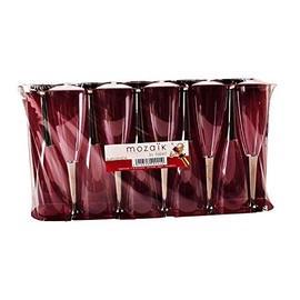 Mozaik (Mosaic) Champagne 10pc Silver Stem mzcfsl