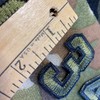 Tactical Numbers Patches - Olive - One