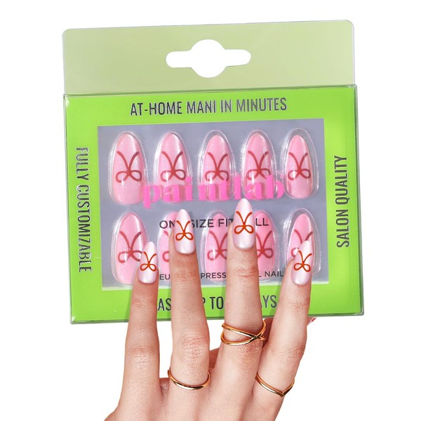 PaintLab Press On Nails - 24 Piece Fake Nails with