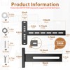 Universal Bed Headboard Brackets, Adjustable Bed Base for Twin/King/Queen/Full Size