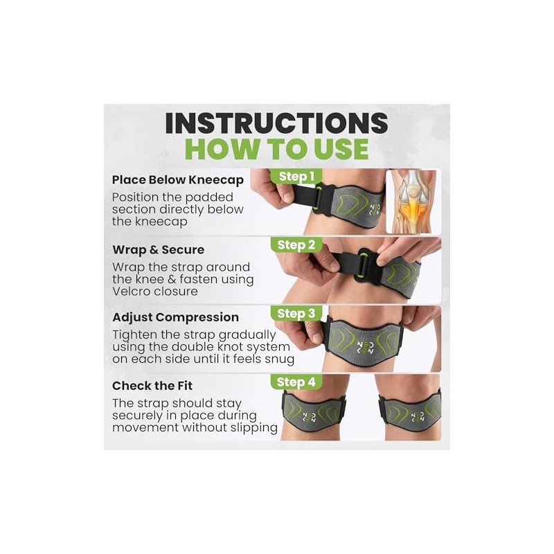 Patellar Tendon Knee Strap – Knee Support for Women And