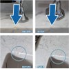Quartz Countertop Repair Kit(White), Quick-Drying, Permanent Fix for Edge Chips,