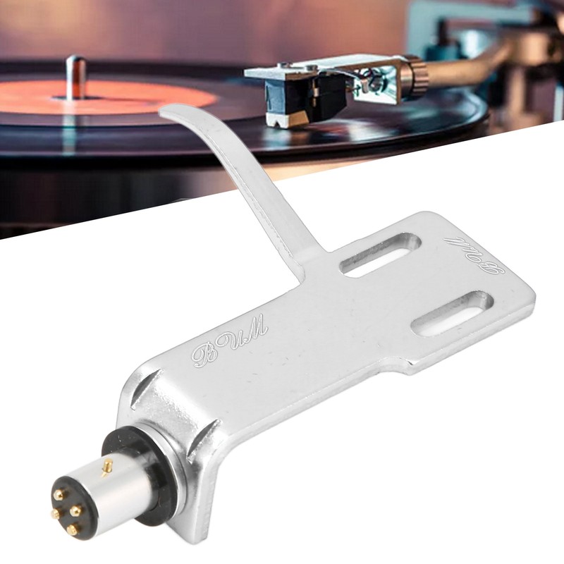 Phonograph Turntable Headshell Aluminum Alloy Headshell Cartridge Keeper for Record