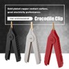 Kelvin Test Clip, Walfront P2004 3-Piece Gold-Plated Copper Crocodile Clamp,