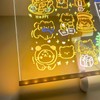conatu Acrylic Dry Erase Board with Light Light up Drawing
