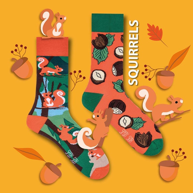 Spox Sox Casual Unisex Socks, Multi-Coloured, Colourful Socks for Free