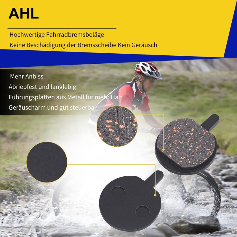AHL Bicycle Disc Brake Pads for Jak-5 B777 Trinx Forever