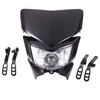 TDR 12V 35W Black Rec Reg Headlight for YZ450, WR450,