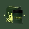ohmary Stash Jar, Herb Glass, Green, 100% Odour-Proof, UV Protection,