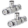 Superbat 50 Ohm BNC Splitter Adapter BNC Female to BNC