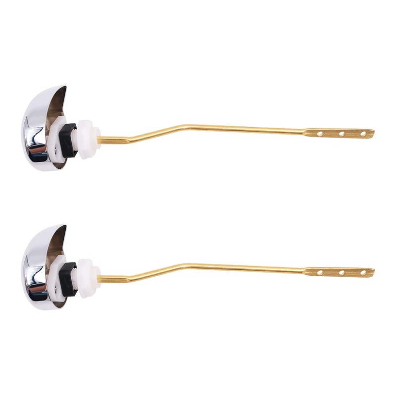 WANGCL 2 Pack Universal Side Mount Toilet Handle Tank Flush
