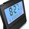 CSL - Funkwecker digital mit Temperaturanzeige - DCF-Funkuhr Reisewecker -