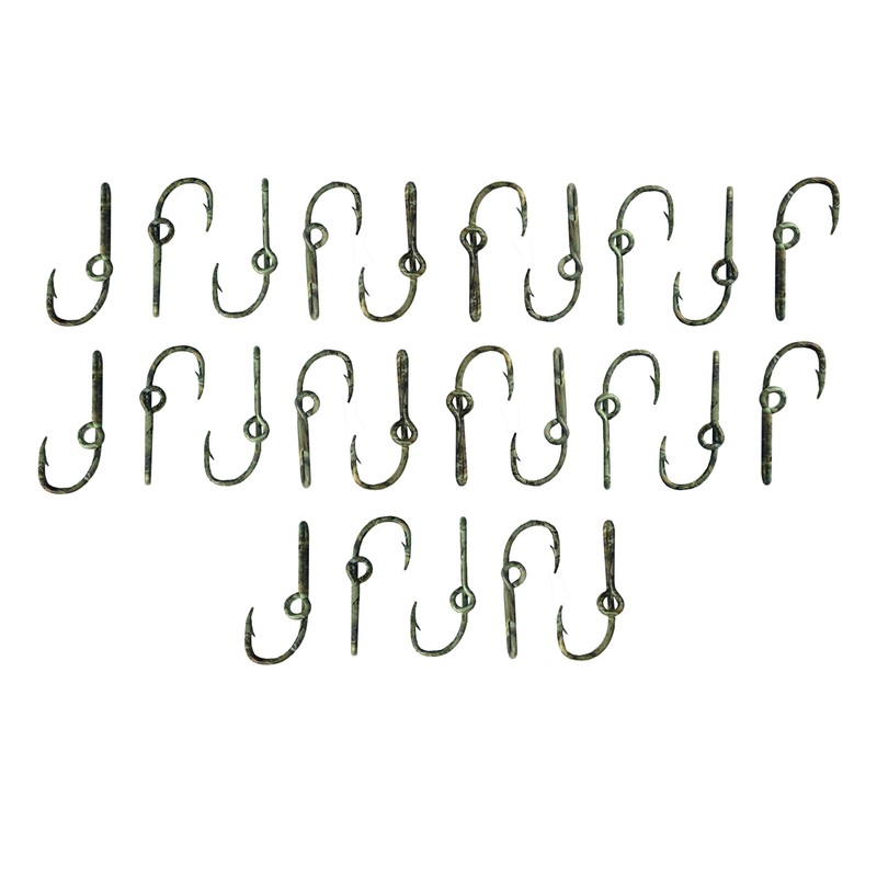 BT Outdoors Eagle Claw Fish Hook Hat Pin Camo -Case