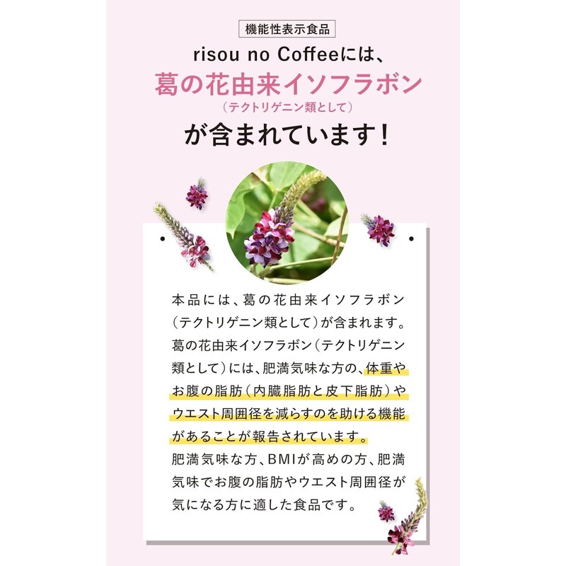 Fanfare Risou Coffee (Diet Support Coffee / 30 sachets) Functional