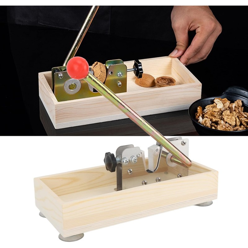 Abridor de Cascanueces, Pinzas para Cascanueces de Acero Inoxidable, Duraderas