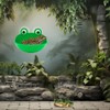 OWMOSYX Frog Habitat with Suction Cup, 2 Pcs Cute Fish