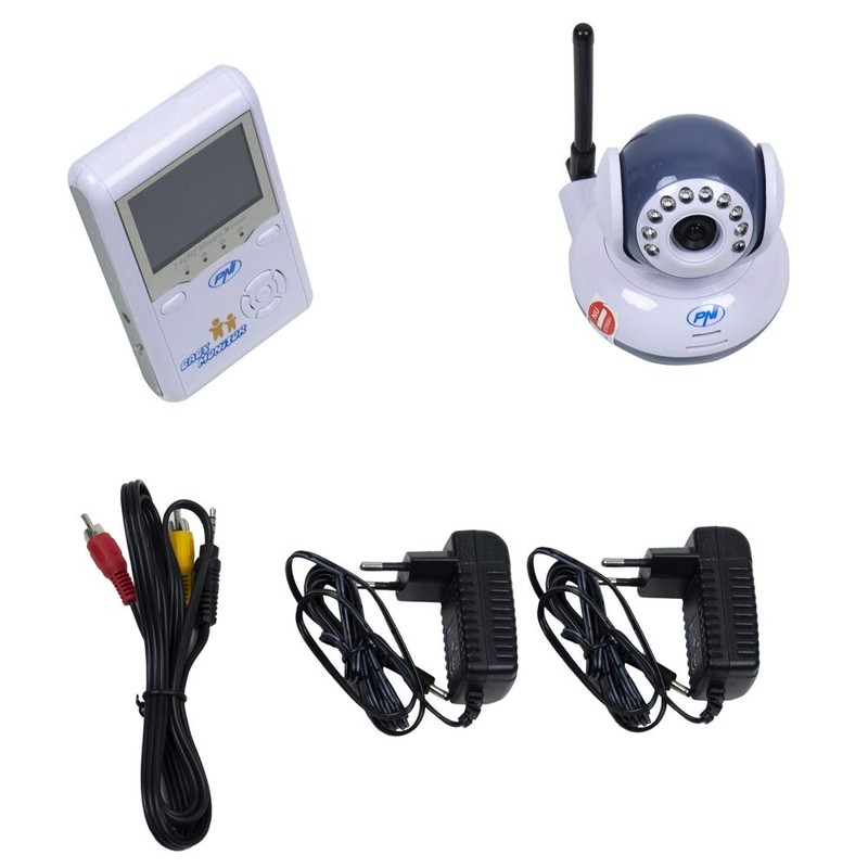 PNI Video Baby Monitor B2500 2.4" WiFi Screen