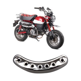 Entrotech Honda Monkey 125 Monkey125 (JB02 JB03 JB05) Z125M Z125MA All Chrome Exhaust Heat Guard Muffler Cover