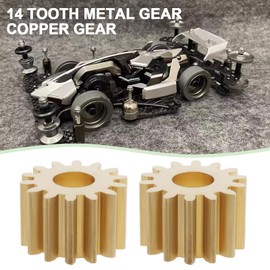 The Lord of the Tools Pack of 20 Motorcycle Gears with 14 Teeth 0.5 Module Brass Gears Opening 3.17 mm Outer Diameter 8 mm Thickness 5 mm for 3.17 mm Motor Shaft RC Car Model DIY Robot