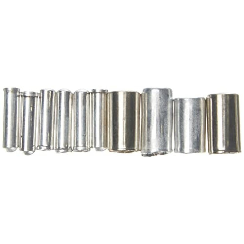 Prophete Shimano Kabelendhülsen-Set, 10-teilig, Farbe schwarz