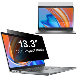 LUSA DESIGN 13.3 Inch Laptop Privacy Screen, 16:10 Aspect Removable Anti Glare Blue Light Filter Protector,13 inch Computer Monitor Privacy Shield for laptop