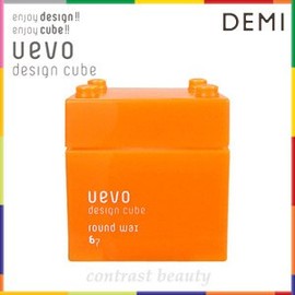 Demi Webo Design Cube Round Wax 2.8 oz (80 g) Round Wax DEMI uevo Design Cube