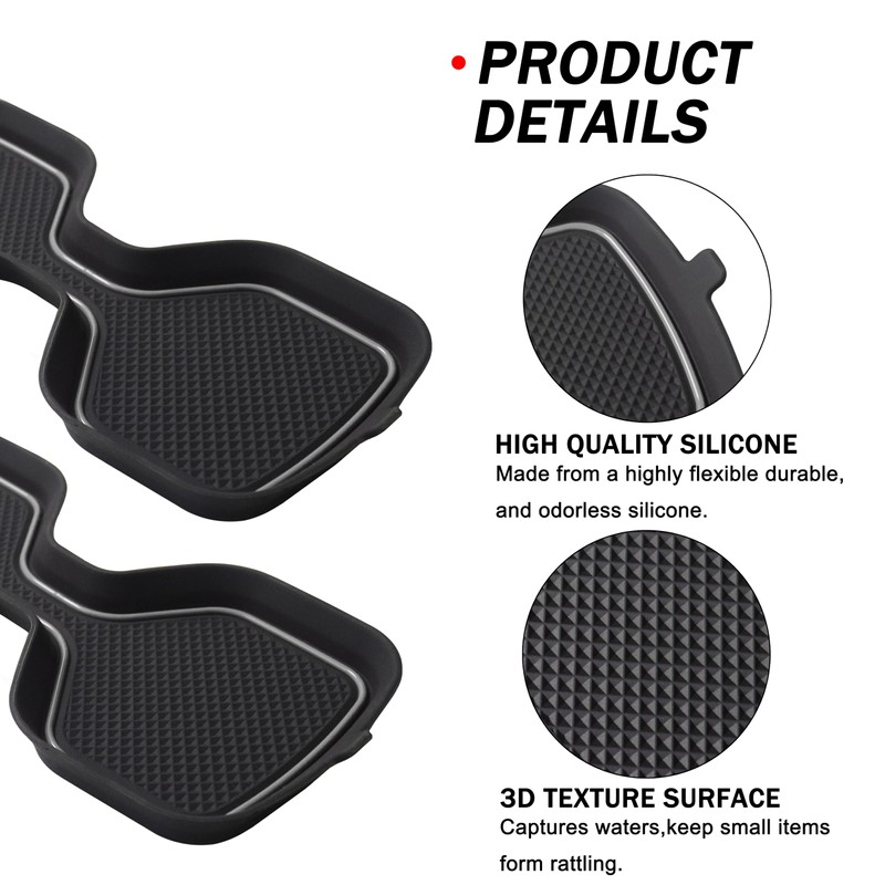 SENSHINE Cup Holder Coaster for Kia Telluride Accessories 2020 2021