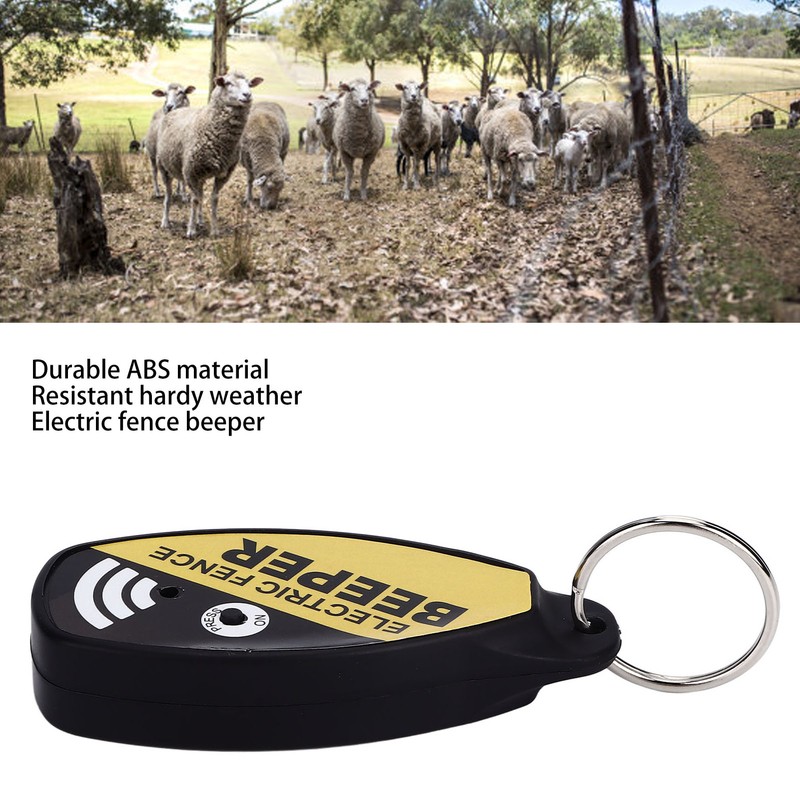 Electric Fence Beeper ABS Fence Voltage Tester for Farms Home