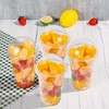 Fabulous Party 200 Sets- 16 Oz Clear Plastic Cups with