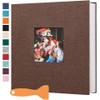 Self-Adhesive Photo Album 20 Sheets 40 Pages for Family and