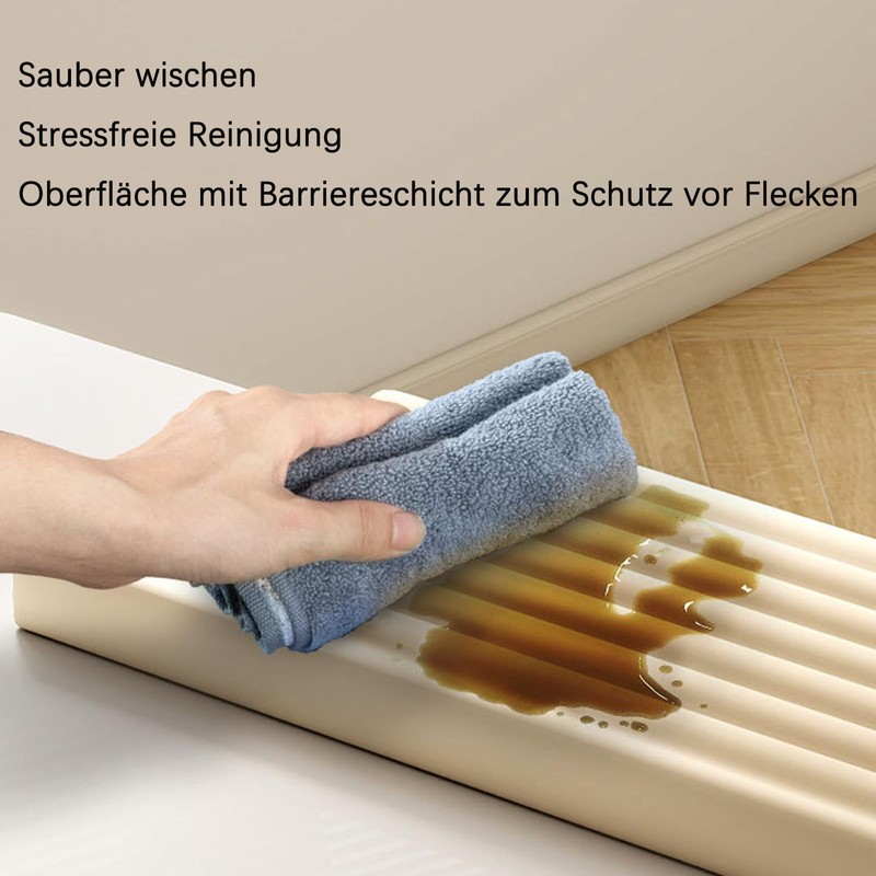 Selbstklebender Kantenschutz 5 m weicher extra breiter Schaumstoff,Baby Kantenschutz für