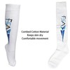 Fencing Socks Sweat Absorbing Breathable Stretchy Wearable Combed Cotton Unisex