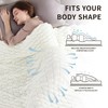 Wellfeel Knitted Weighted Blanket for Adult, No Beads Heavy Blanket