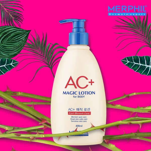 Merfil trouble improvement AC+body lotion/excessive sebum/back acne/hypoallergenic/mildly acidic body lotion,