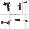 Sdstone Gate Latch Heavy Duty for Wooden Fence，Aluminum Two Sided