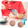 DOITOOL Wooden Round Ball Unfinished Natural Wood Craft Accessory for