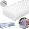 Barra De Silicona Transparente 1kg Alta Viscosidad 7mm