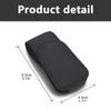 Magnetic Leather Car Sunglasses Holder, Eyeglass Hanger Clip for Sun