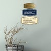 Fancy All Sales Final No Refunds No Exchanges Sign (Black