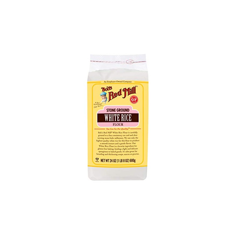 Bob's Red Mill Gluten Free White Rice Flour, 24 Oz