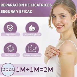 MXBEAUTY Parches de Silicona para Cicatrices