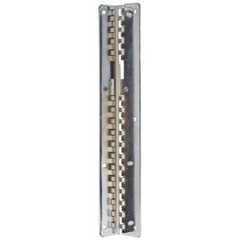 Durham Steel Locking Hinge for Small Slide Racks, 313, 1-7/16" Width x 10" Height, Chrome Plated Finish