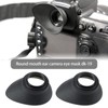 VGOL 2Pcs Oval Shape Eyepieces Replacement Compatible with D850 D810A