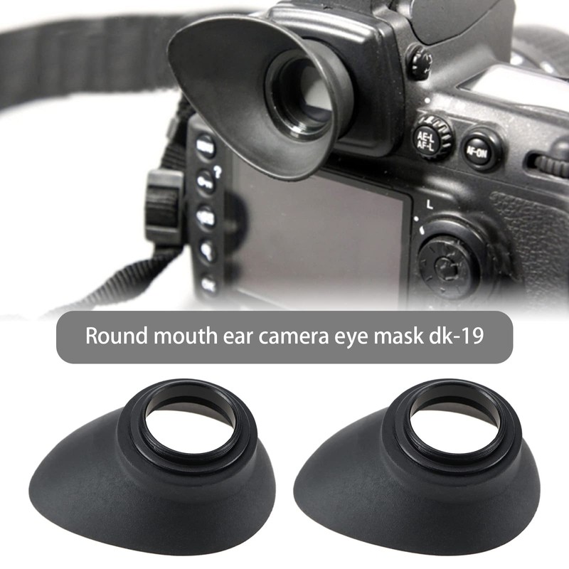 VGOL 2Pcs Oval Shape Eyepieces Replacement Compatible with D850 D810A