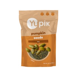 Yupik Raw Pumpkin Seeds, Shelled Kernels, 10.1 Oz, Kosher, Gluten-Free, Raw Seeds, Unsalted, Unroasted, No Shell, Nutritious & Healthy Snacks, Rich in Copper & Magnesium